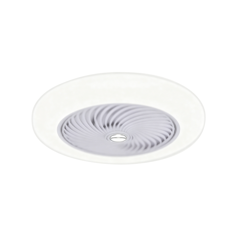 Ventilatore da soffitto con montaggio a incasso con luce