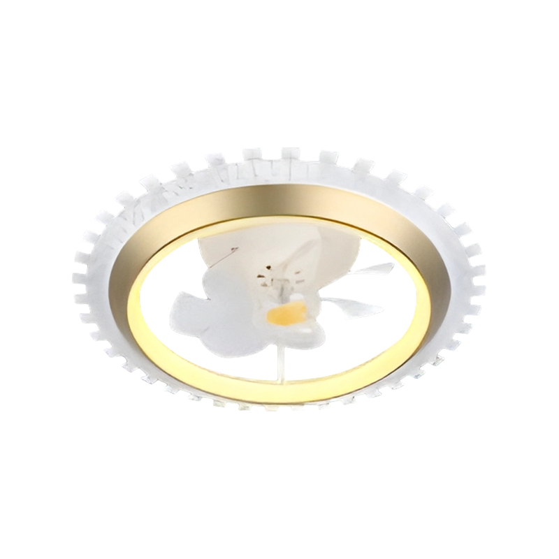Ventilatore da soffitto oscillante per camera da letto con luce Ventilatore da soffitto oscillante per camera da letto con luce