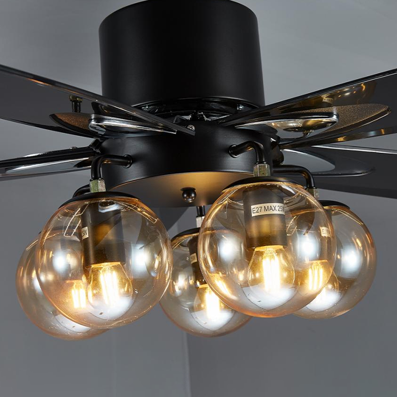 Ventilatore da soffitto con lama in ABS di grandi dimensioni con luce