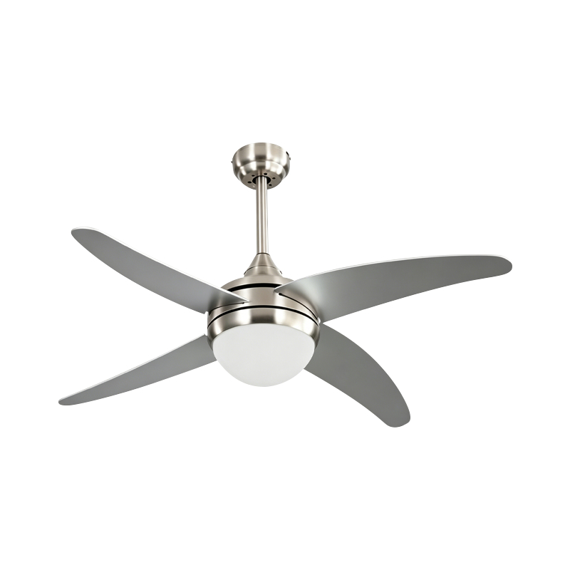 Ventilatore da soffitto con lama in compensato con luce Ventilatore da soffitto con lama in compensato con luce