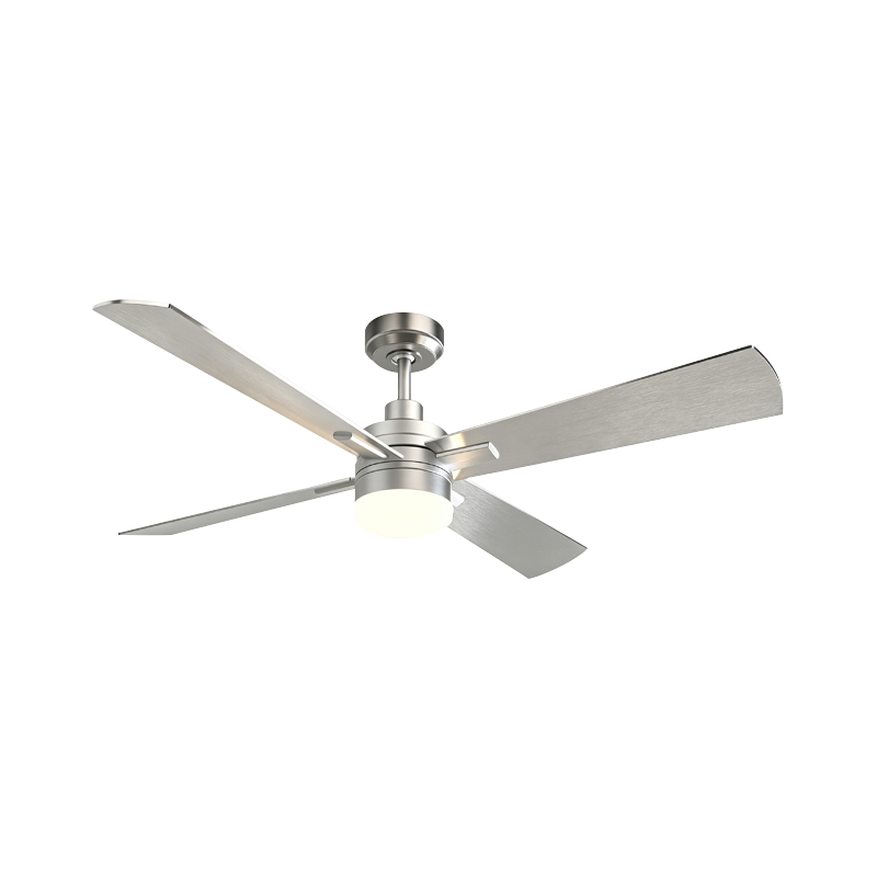 Ventilatore da soffitto con lama in compensato con luce Ventilatore da soffitto con lama in compensato con luce