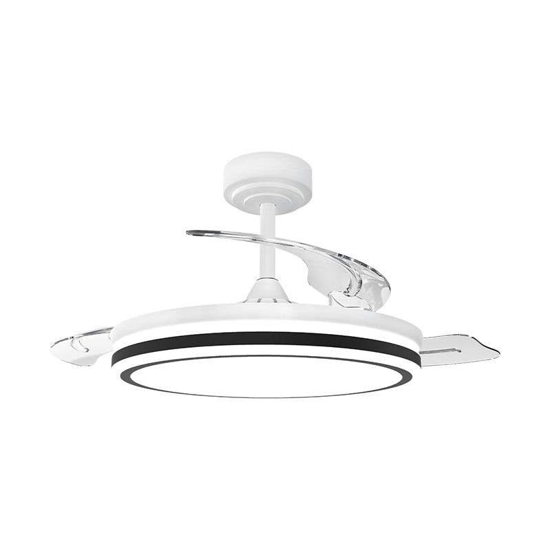 Ventilatore da soffitto retrattile silenzioso con pale invisibili