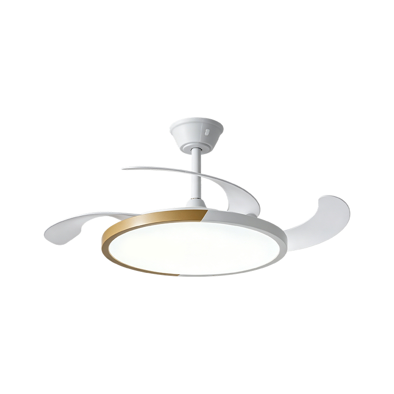 Luce per ventilatore retrattile con venature del legno rustico Luce per ventilatore retrattile con venature del legno rustico