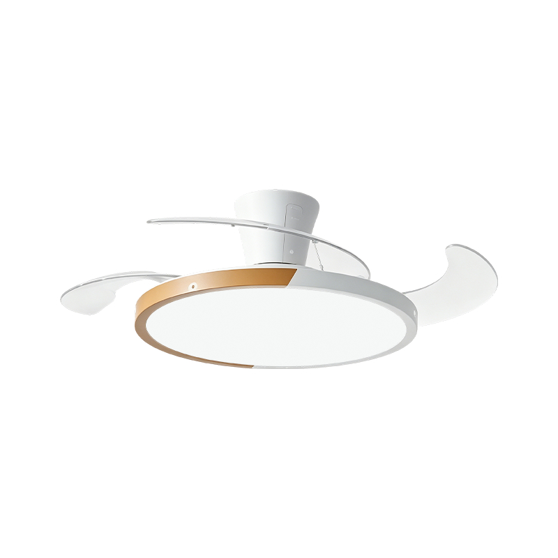 Luce per ventilatore retrattile con venature del legno rustico Luce per ventilatore retrattile con venature del legno rustico