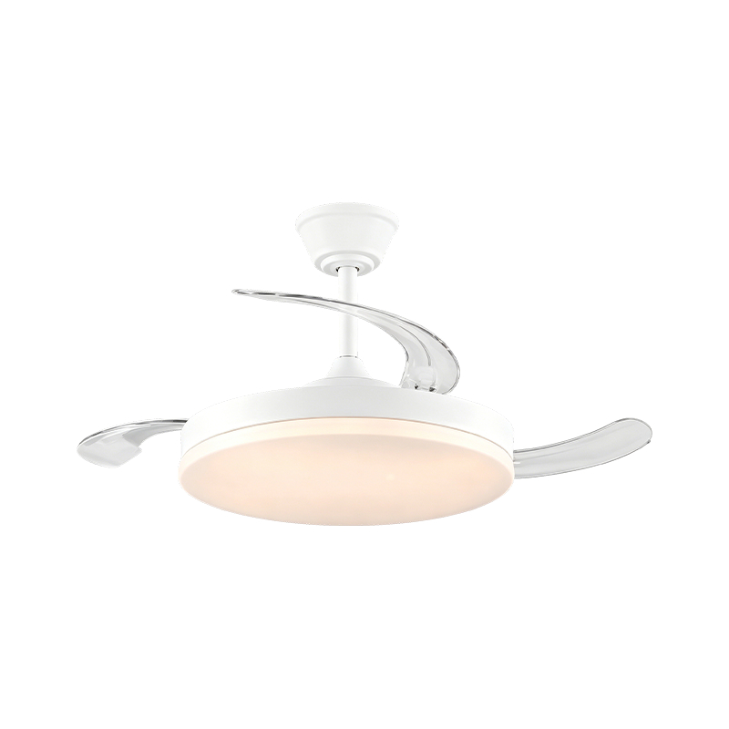 Ventilatore da soffitto a LED in acrilico con cielo stellato Ventilatore da soffitto a LED in acrilico con cielo stellato