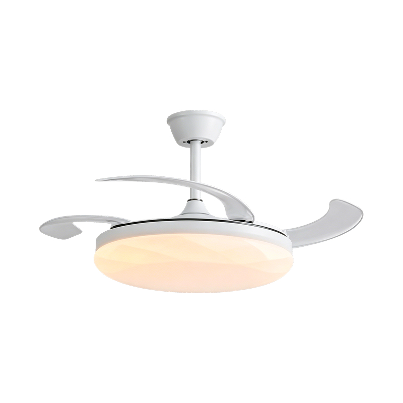 Ventilatore da soffitto a LED in acrilico con cielo stellato Ventilatore da soffitto a LED in acrilico con cielo stellato