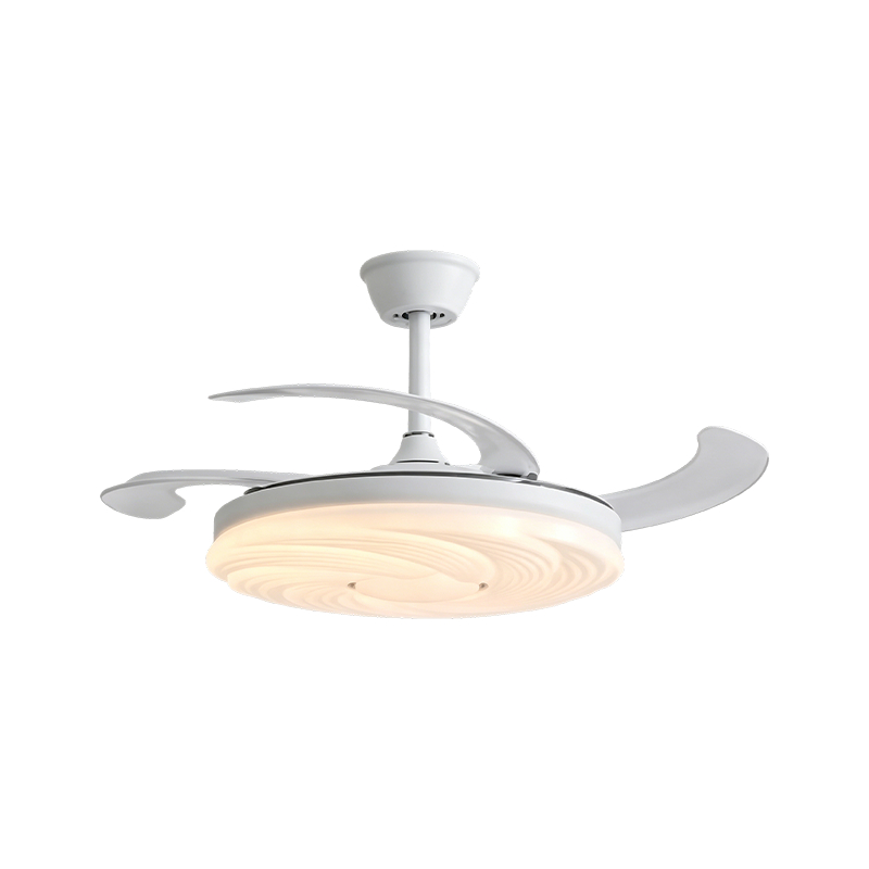 Ventilatore da soffitto a LED in acrilico con cielo stellato Ventilatore da soffitto a LED in acrilico con cielo stellato