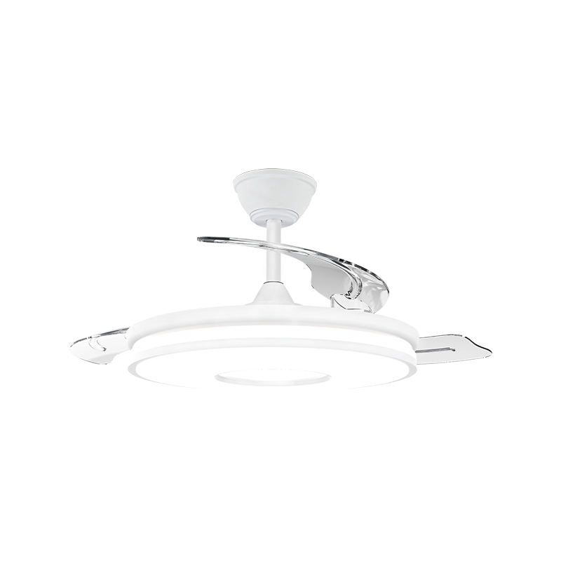 Ventilatore da soffitto retrattile silenzioso con pale invisibili