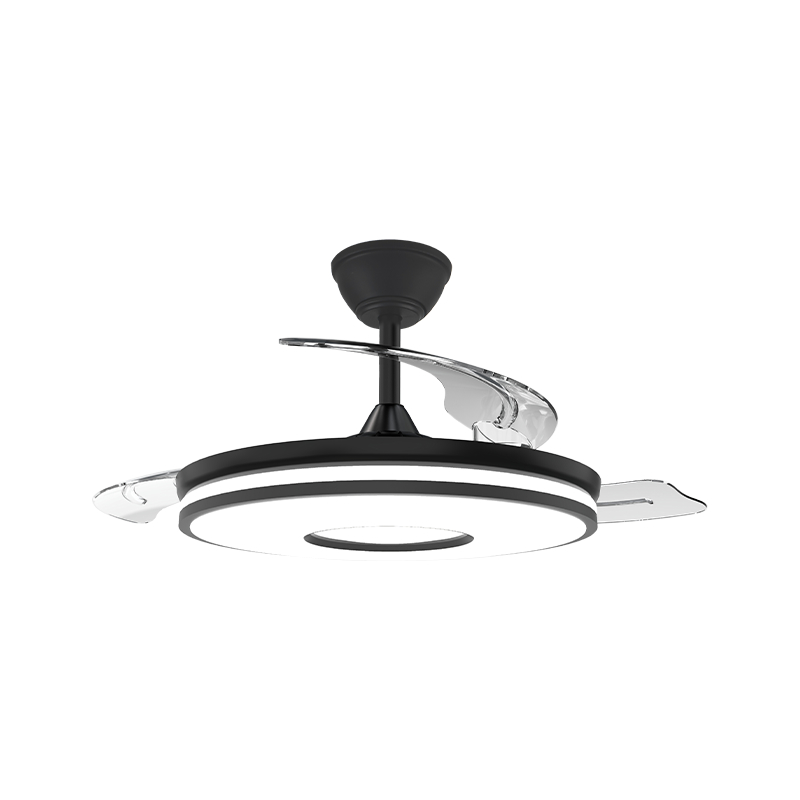 Ventilatore da soffitto retrattile silenzioso con pale invisibili