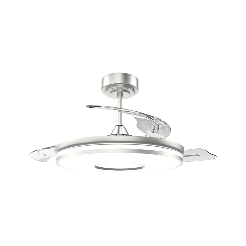 Ventilatore da soffitto retrattile silenzioso con pale invisibili