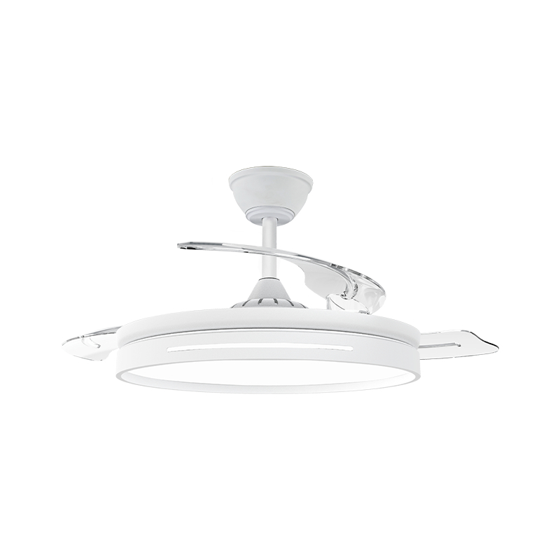Ventilatore da soffitto retrattile silenzioso con pale invisibili