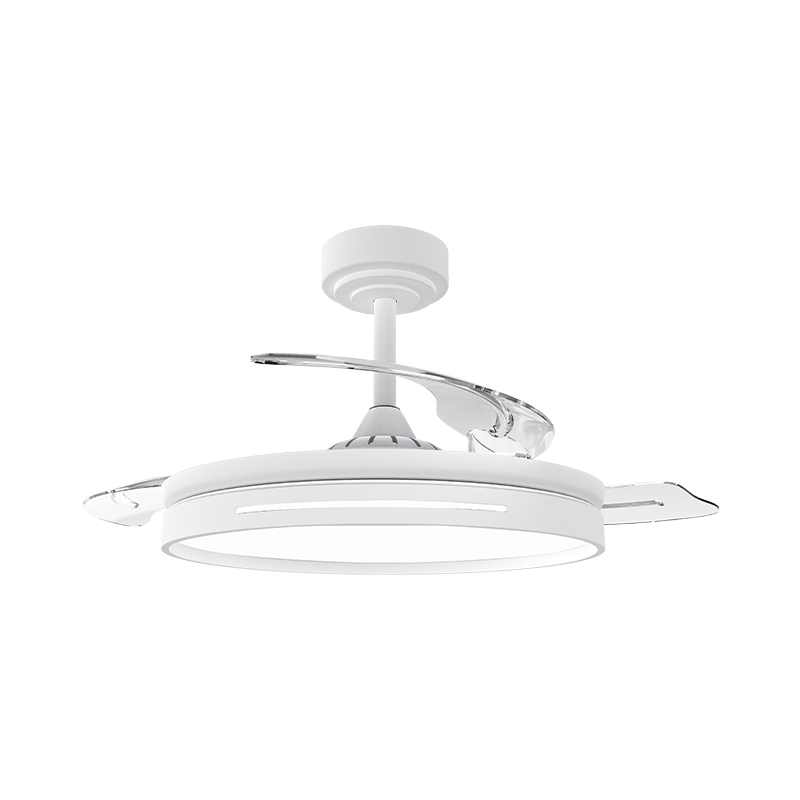 Ventilatore da soffitto retrattile silenzioso con pale invisibili