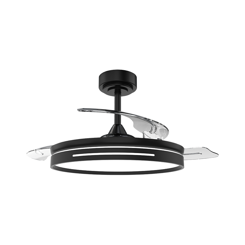 Ventilatore da soffitto retrattile silenzioso con pale invisibili