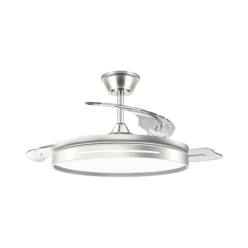 Ventilatore da soffitto retrattile silenzioso con pale invisibili