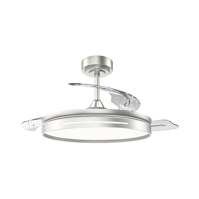 Ventilatore da soffitto retrattile silenzioso con pale invisibili