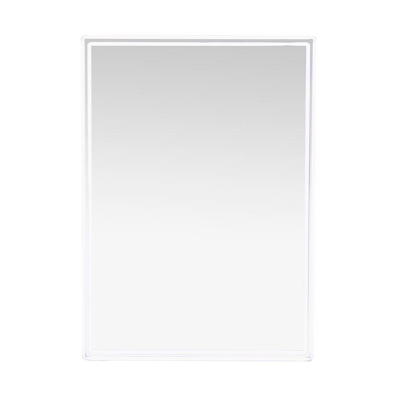Armadietto con specchio da bagno a LED ad anta singola con specchio per il trucco antiappannamento Armadietto con specchio da bagno a LED ad anta singola con specchio per il trucco antiappannamento