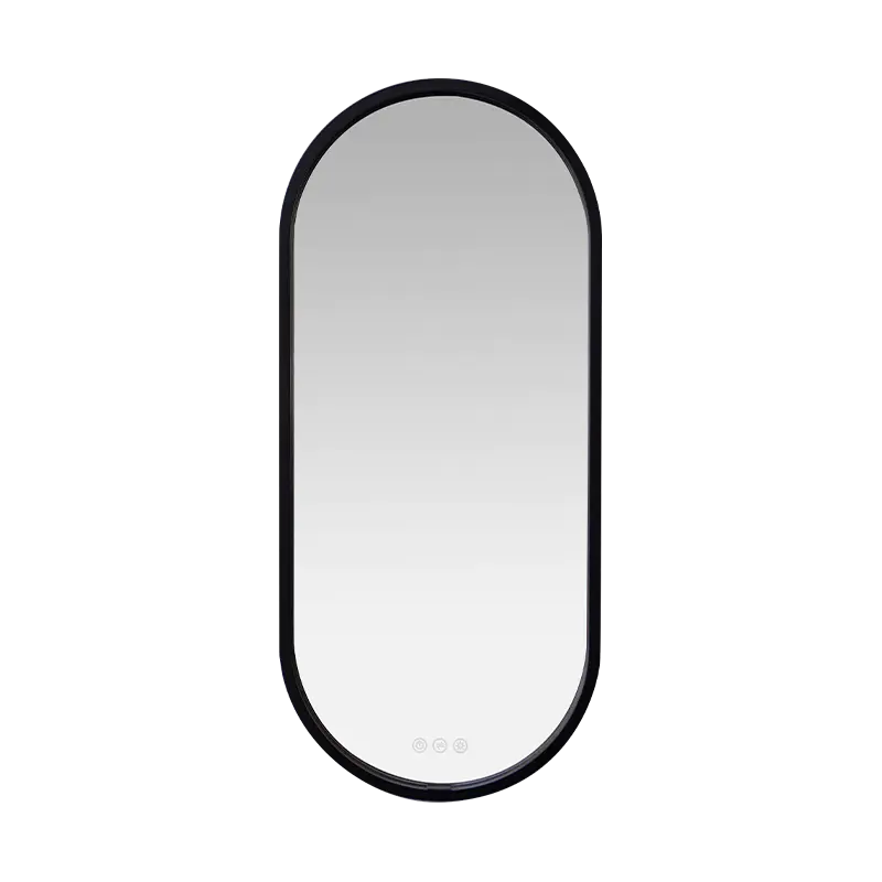 Specchio da bagno illuminato smerigliato con oscuramento intelligente a LED