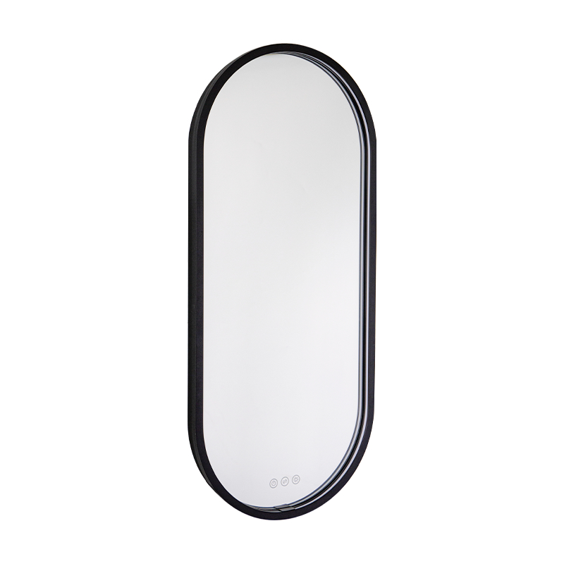 Specchio da bagno illuminato smerigliato con oscuramento intelligente a LED