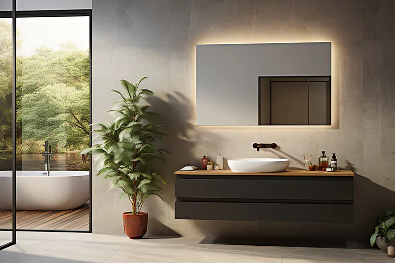 Quali sono le funzioni degli specchi da bagno?